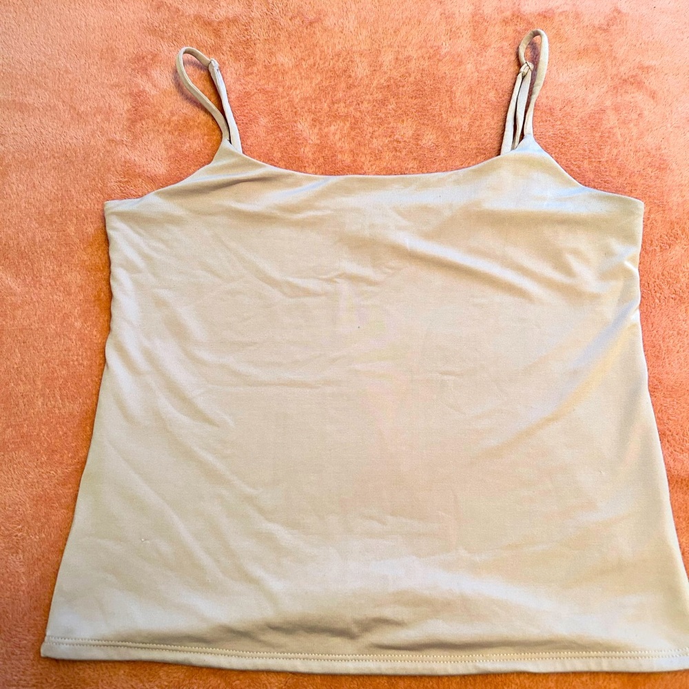 EUC Express Soft Pink Tank Top W/ Adjustable Straps